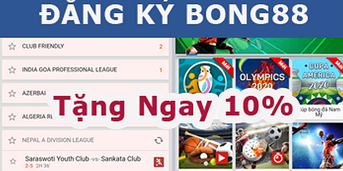 Cách đăng ký tài khoản nhanh tại Bong88